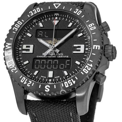 m78367101b1w1 Breitling Chronospace Military Mens .